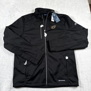 Cutter & Buck Evoke‎ Softshell Full Zip Jacket Mens M Black Cleveland Cavaliers